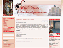 Tablet Screenshot of hotelcotonou.it